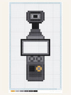 PixelCraft Nordic Nature Collection - Action Camera – front view