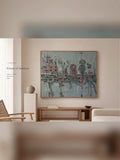 Journey Through Dreams Original Abstract Painting – full artwork view